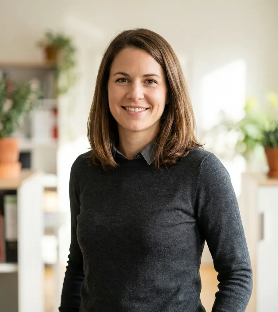 ```markdown Recruiting-Plattform Schweiz: Jobs Treuhand, Buchhaltung, freundliche Frau im Büro, Karrierechancen entdecken. ```