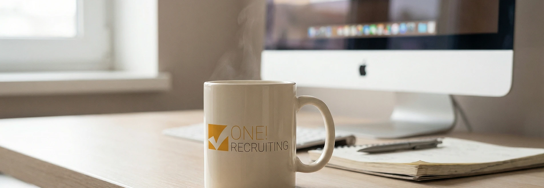 Recruiting-Plattform für Treuhand-, Buchhaltungs- und Rechnungswesen-Jobs in der Schweiz im modernen Büro-Setup.